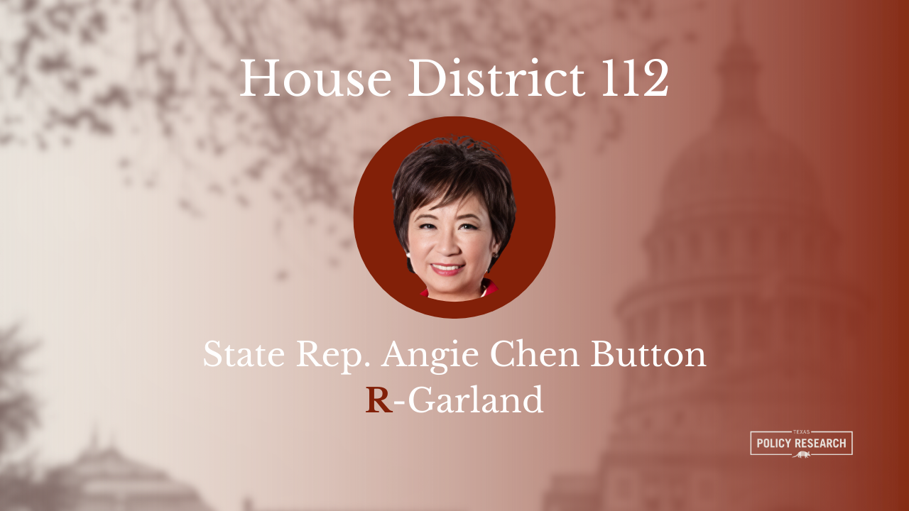 State Rep. Angie Chen Button - Texas Policy Research