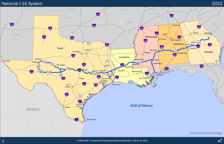 Texas Weighs Two New Interstate Highways by 2050 - Texas Policy Research