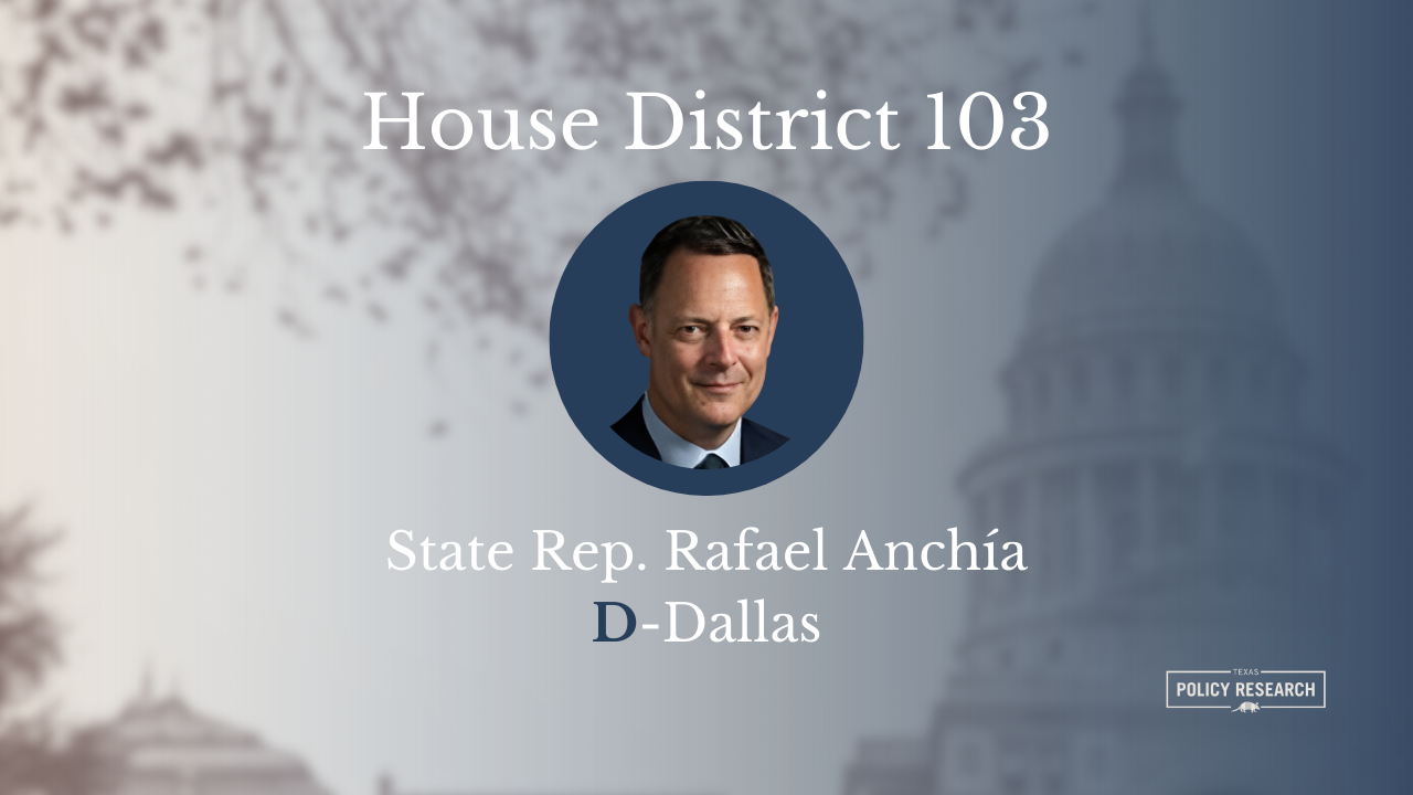 State Rep. Rafael Anchía - Texas Policy Research